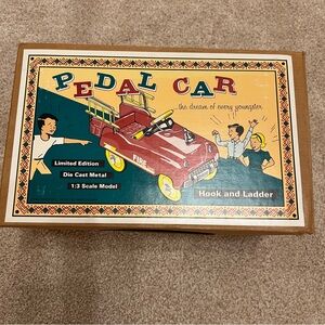 Red Pedal Car Die Cast Model